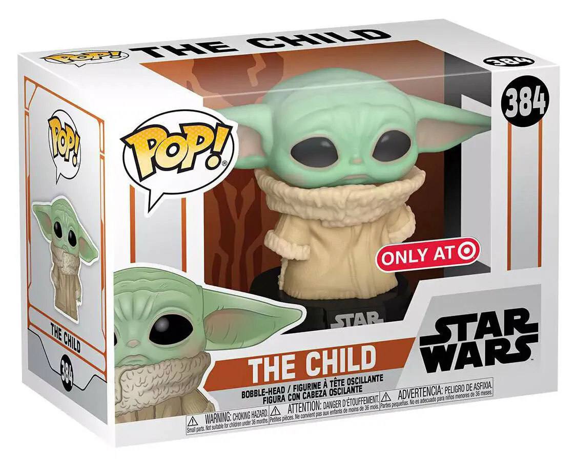 Funko Pop! Star Wars Mandalorian - The Child (Concerned) #384 Target Exclusive