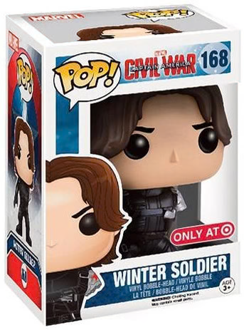 Funko Pop! Marvel Civil War - Winter Soldier #168 Target Exclusive