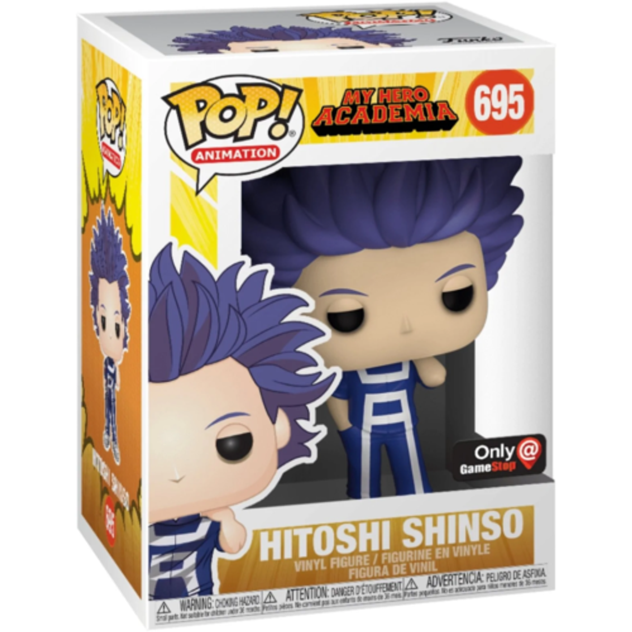 Funko Pop! Animation My Hero Academia - Hitoshi Shinso #695 GameStop Exclusive