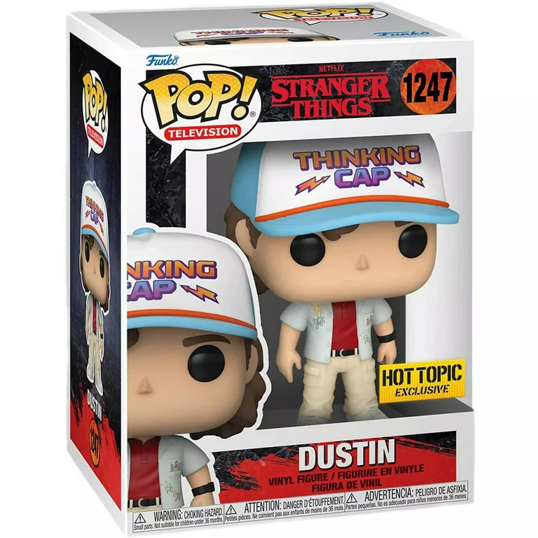 Funko Pop! Television Stranger Things - Dustin #1247 Hot Topic Exclusive