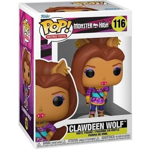 Funko Pop! Retro Toys Monster High - Clawdeen Wolf #116