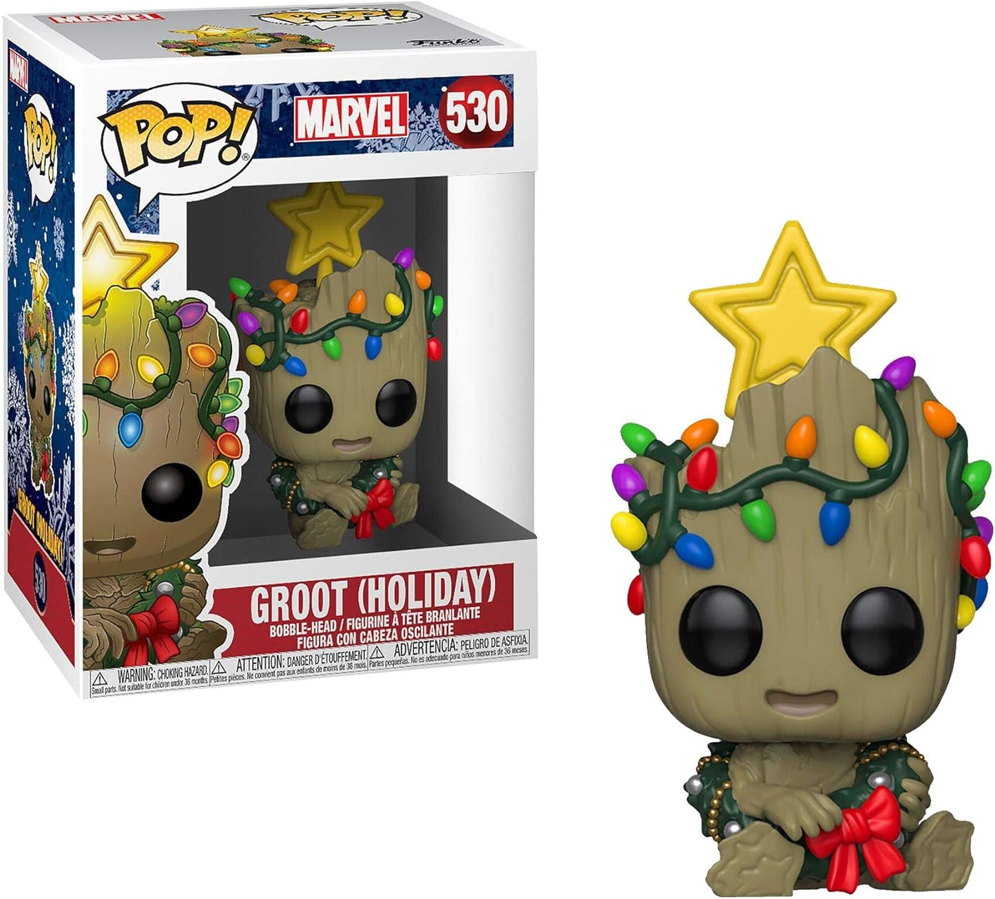 Funko Pop! Marvel Guardians of the Galaxy - Groot (Holiday) #530