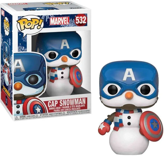 Funko Pop! Marvel Avengers - Cap Snowman #532