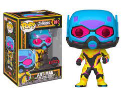 Funko Pop! Marvel Avengers - Ant-Man #910 Black Light Special Edition Exclusive