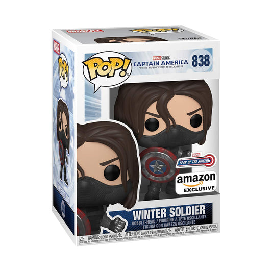 Funko Pop! Marvel Captain America - Winter Soldier #838 Amazon Exclusive