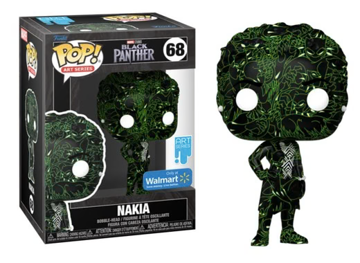 Funko Pop! Marvel Black Panther - Nakia #89 Art Series Walmart Exclusive