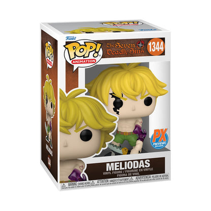 Funko Pop! Animation Seven Deadly Sins - Melodias Demon Mode #1344 with Glow in the Dark Chase PX Previews Exclusive