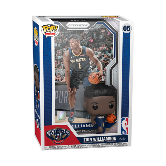 Funko Pop! Sports NBA - Zion Williamson #05 Prism Trading Card Cover