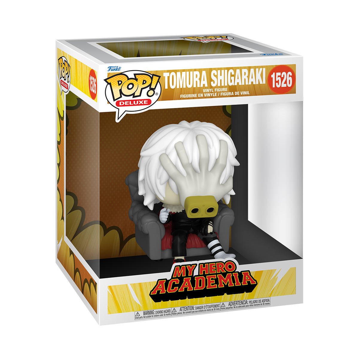 Funko Pop! Animation My Hero Academia - Tomura Shigaraki in Chair #1526 (Deluxe)