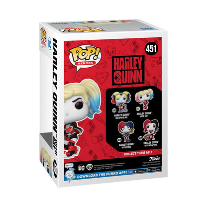 Funko Pop! DC Heroes Harley Quinn Takeover - Harley with Bat #451