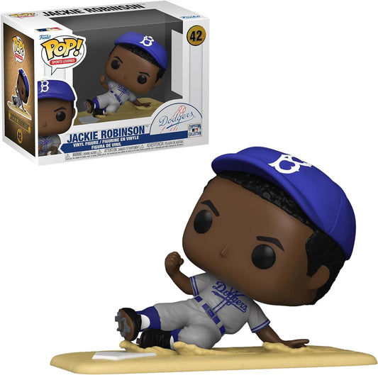 Funko Pop! Sports MLB - Jackie Robinson (Sliding) #42 Walmart Exclusive