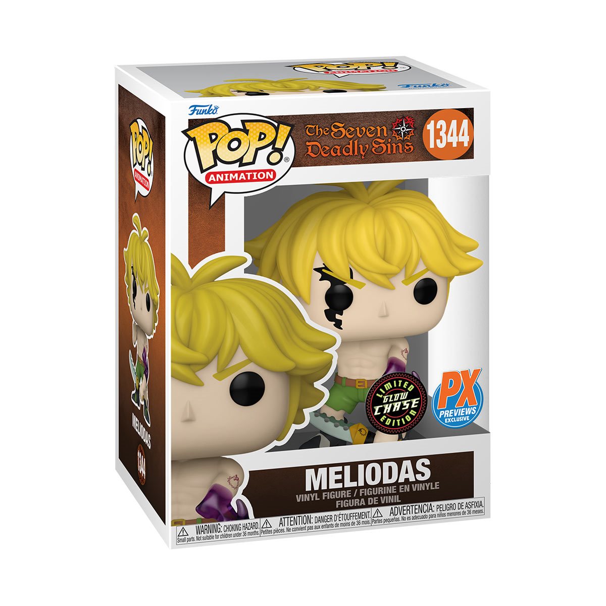 Funko Pop! Animation Seven Deadly Sins - Melodias Demon Mode #1344 with Glow in the Dark Chase PX Previews Exclusive