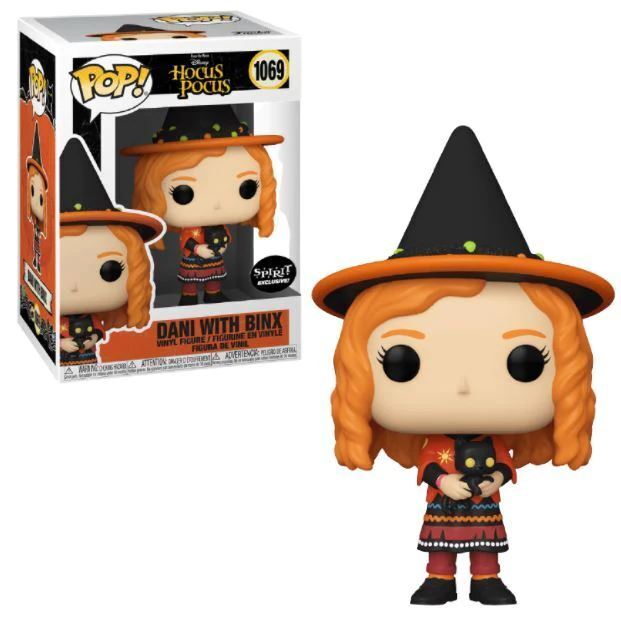 Funko Pop! Horror Hocus Pocus - Dani with Binx #1069 Spirit Halloween Exclusive