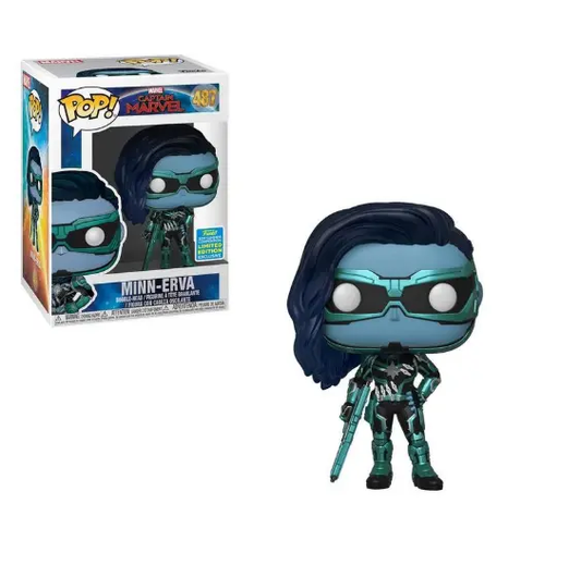 Funko Pop! Marvel Captain Marvel - Minn-Erva #487 SDCC Shared Exclusive