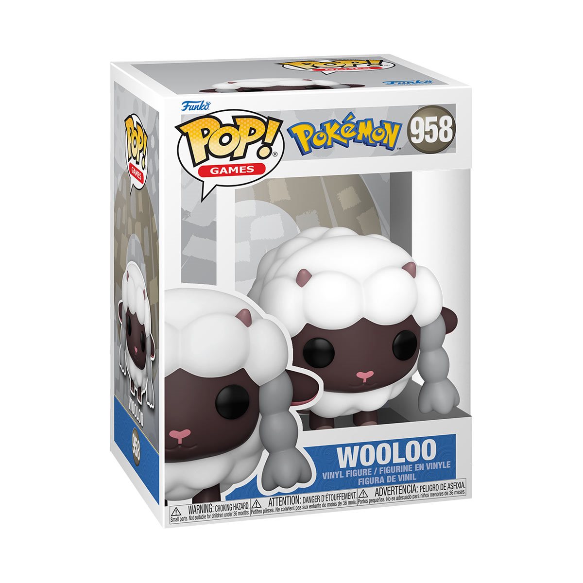 Funko Pop! Games Pokemon - Wooloo #958