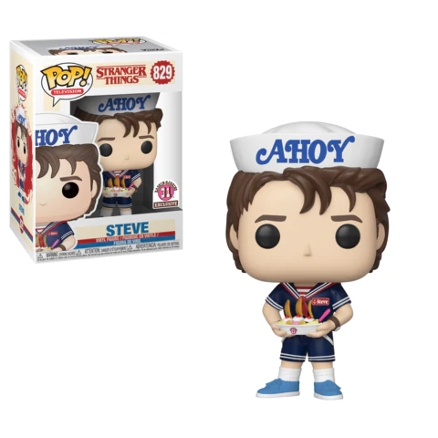 Funko Pop! Television Stranger Things - Steve with Sundae #829 Baskin Robbins Exclusive