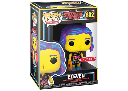 Funko Pop! Television Stranger Things - Eleven #802 Blacklight Target Exclusive