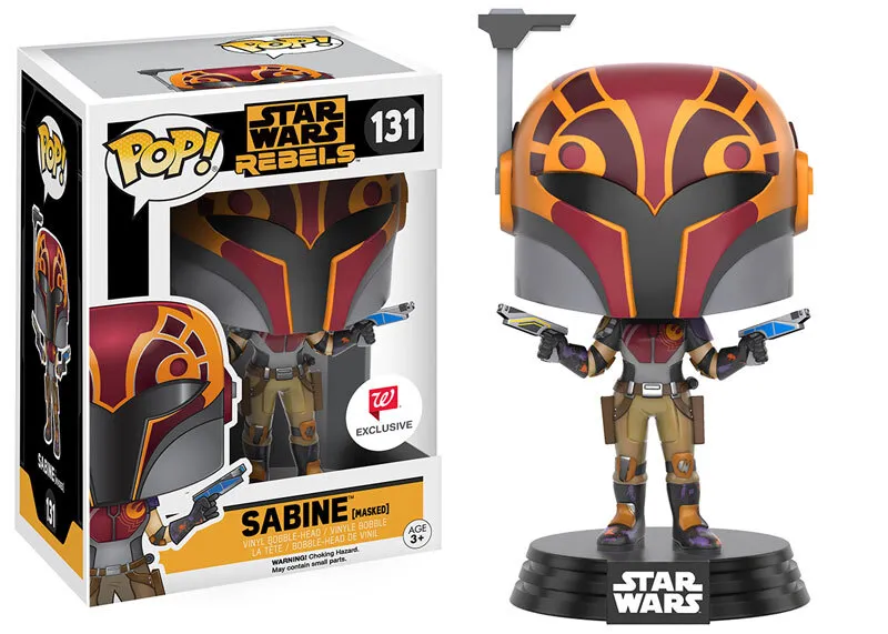 Funko Pop! Star Wars Rebels - Sabine #131 Walgreens Exclusive