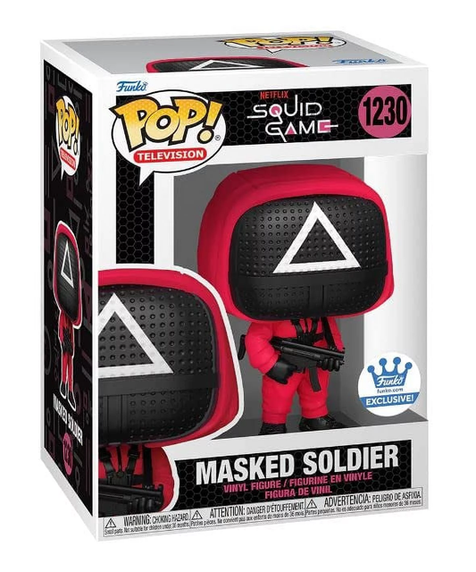 Funko Pop! Television Squid Games - Masked Soldier (Triangle) #1230 Funko Shop Exclusive