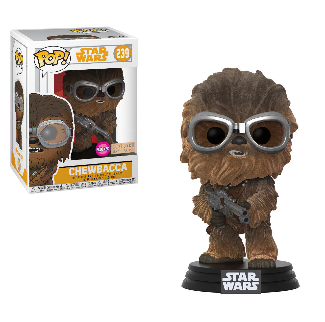 Funko Pop! Star Wars - Chewbacca Wearing Goggles #239 Flocked BoxLunch Exclusive