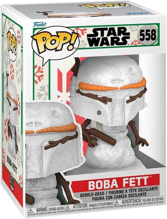 Funko Pop! Star Wars Holiday - Boba Fett (Snowman) #558