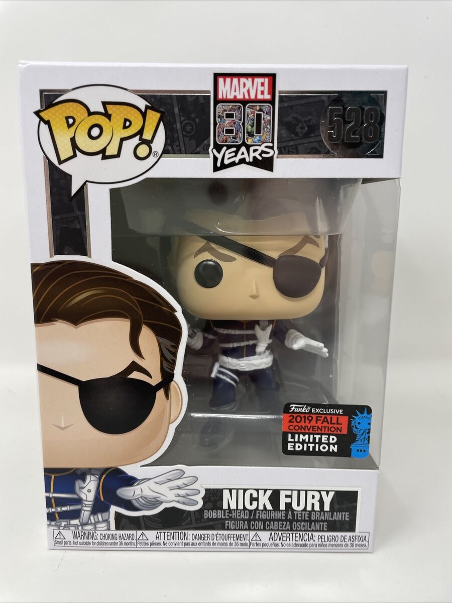 Funko Pop! Marvel 80 Years - Nick Fury #528 NYCC 2019 Shared Exclusive