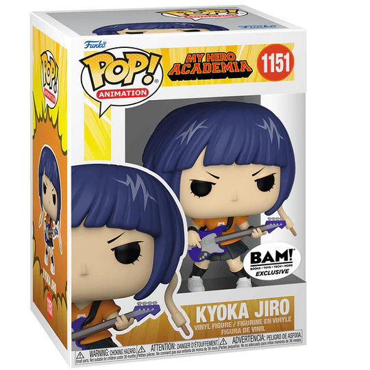 Funko Pop! Animation My Hero Academia - Kyoka Jiro (with Guitar) #1151 BAM Exclusive