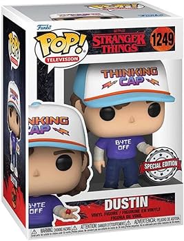 Funko Pop! Television Stranger Things - Dustin #1249 Byte Off Special Edition Exclusive