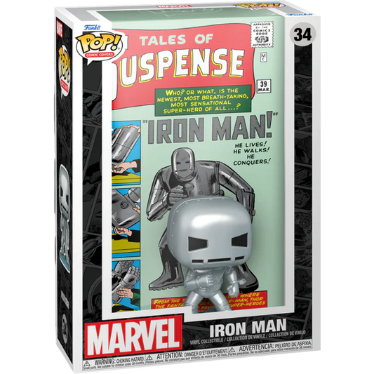 Funko Pop! Marvel Avengers - Iron Man Tales of Suspense #34 Comic Cover