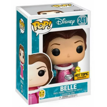 Funko Pop! Disney Beauty and the Beast - Belle #241 Diamond Hot Topic Exclusive