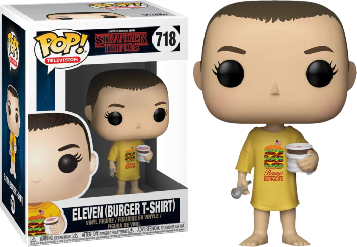 Funko Pop! Television Stranger Things - Eleven (Burger Shirt) #718