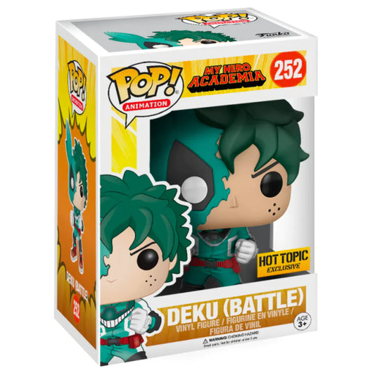 Funko Pop! Animation My Hero Academia - Deku (Battle) #252 Hot Topic Exclusive