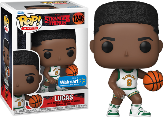 Funko Pop! Television Stranger Things - Lucas (Basketball) #1246 Walmart Exclusive