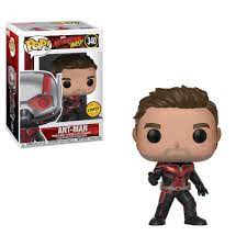 Funko Pop! Marvel Ant Man and the Wasp - Ant-Man #340 Unmasked Chase