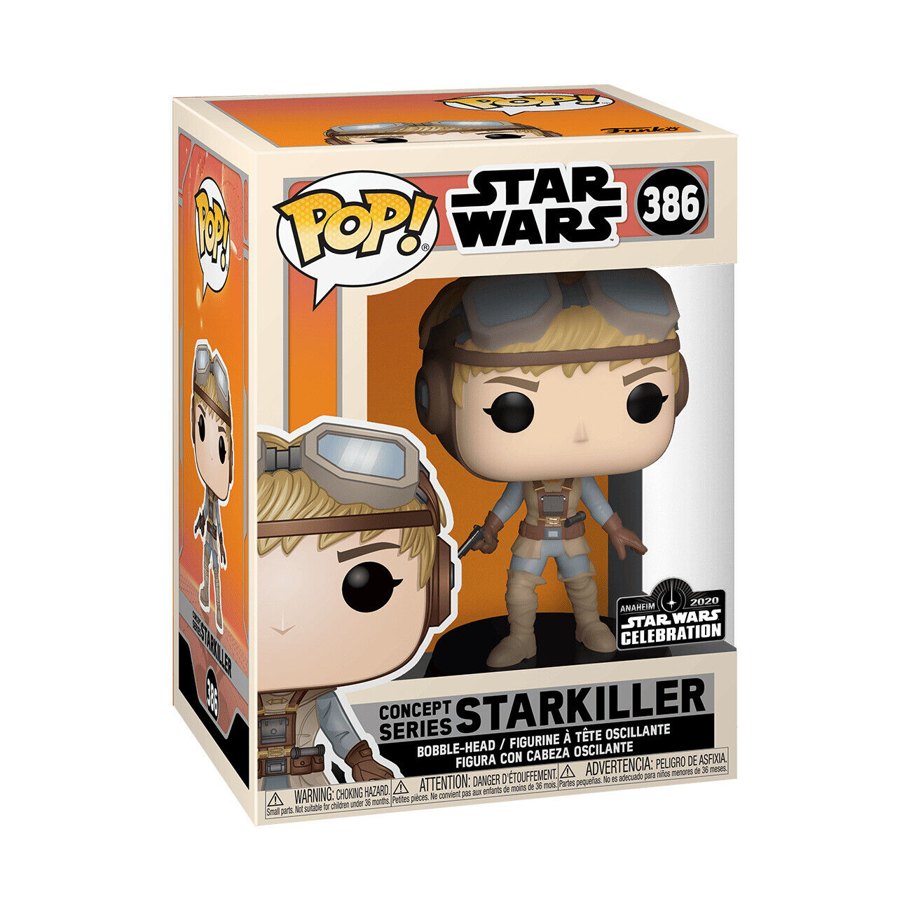 Funko Pop! Star Wars - Concept Series Starkiller #386 Anaheim 2020 Celebration Exclusive