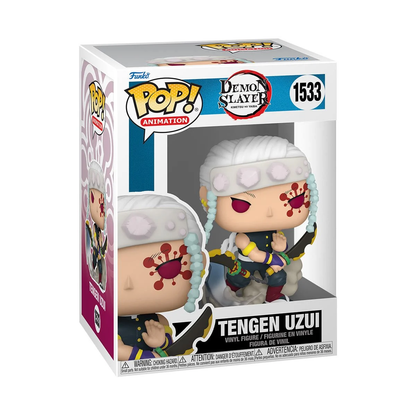 Funko Pop! Animation Demon Slayer - Tengen Uzui #1533 (with Metallic Chase Option)