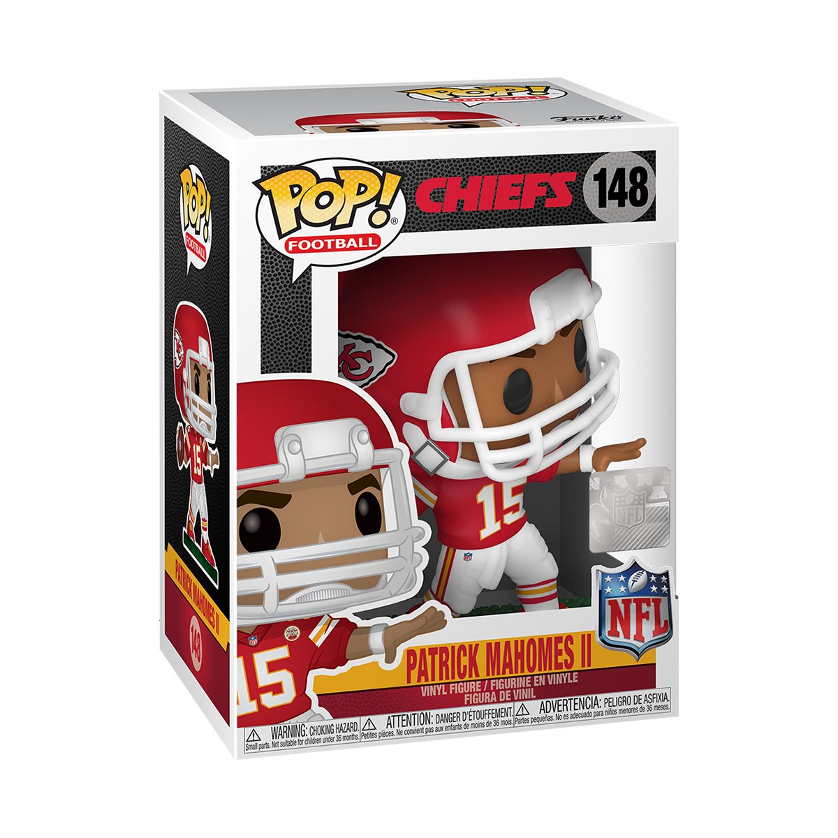 Funko Pop! Sports NFL - Patrick Mahomes #148 (Kansas City Chiefs)