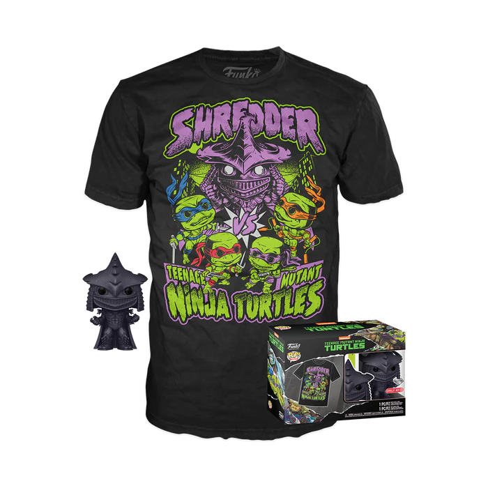 Funko Pop! Television Teenage Mutant Ninja Turtles - Shredder Diamond Pop and Tee Set Target Exclusive