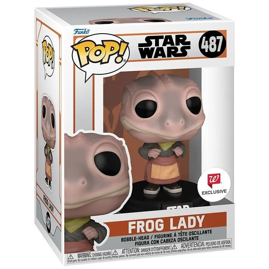 Funko Pop! Star Wars Mandalorian - Frog Lady #487 Walgreens Exclusive