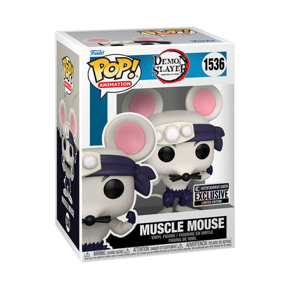 Funko Pop! Animation Demon Slayer - Muscle Mouse #1536 Entertainment Earth Exclusive