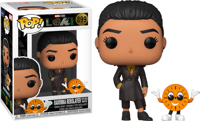 Funko Pop! Marvel Loki - Ravonna Renslayer with Miss Minutes #899