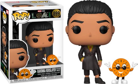 Funko Pop! Marvel Loki - Ravonna Renslayer with Miss Minutes #899