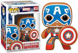 Funko Pop! Marvel - Gingerbread Captain America #933