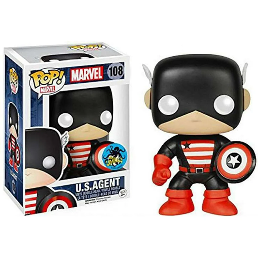 Funko Pop! Marvel - U.S. Agent #108 Non-Stickered International Release