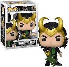 Funko Pop! Marvel Loki - President Loki #1066 2022 Winter Convention Shared Exclusive