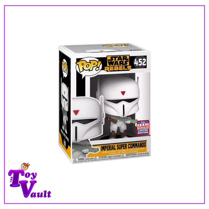 Funko Pop! Star Wars Rebels - Imperial Super Commando #452 2021 Virtual Funkon Shared Exclusive