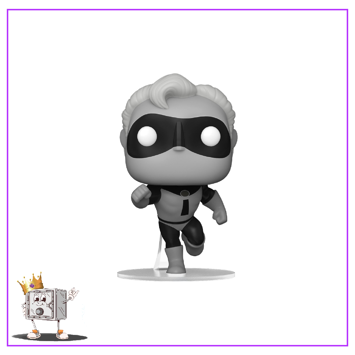 Funko Pop! Disney The Incredibles - Mr. Incredible #1509 Greyscale Black and White Chase Preorder