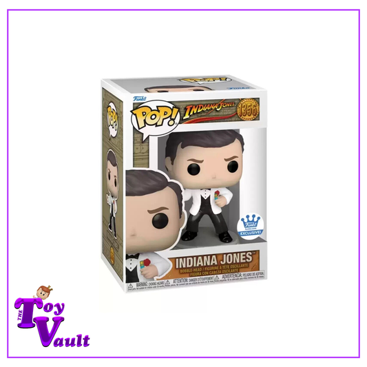 Funko Pop! Movies Indiana Jones The Temple of Doom - Indiana Jones (White Suit) #1356 Funko Shop Exclusive