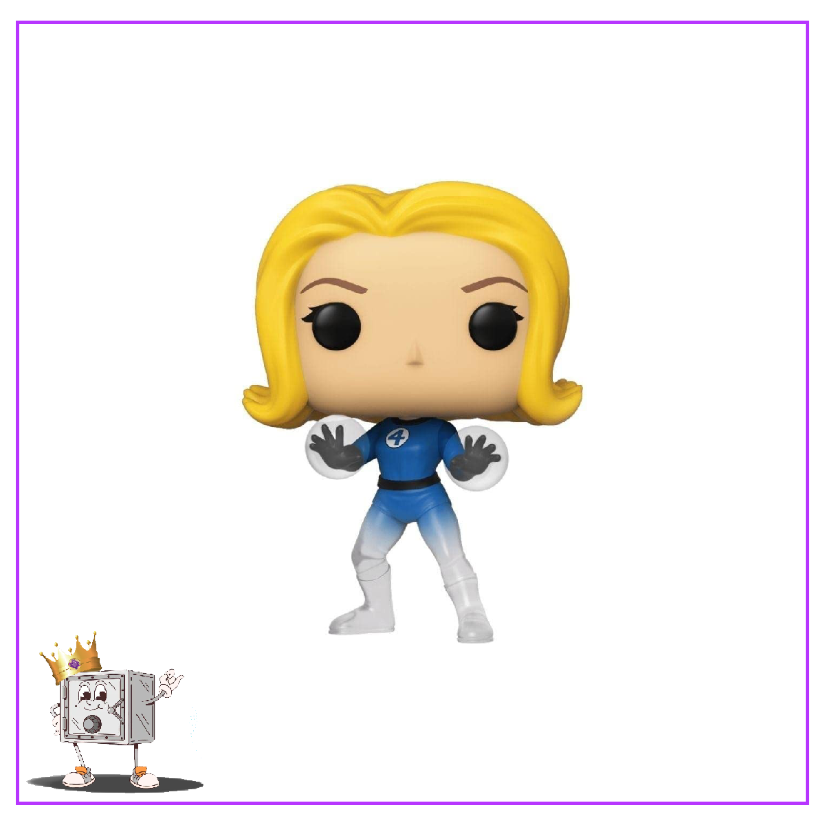 Funko Pop! Marvel Fantastic Four - Invisible Girl #567 GameStop Exclusive