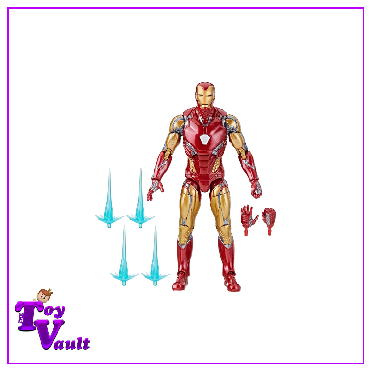 Hasbro Marvel Legends Avengers: Endgame Iron Man Mark LXXXV (85) 6-Inch Action Figure